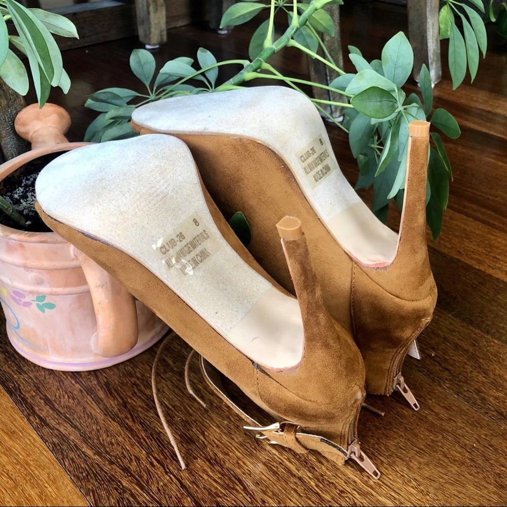 Suede Booties - Picture 5 of 8